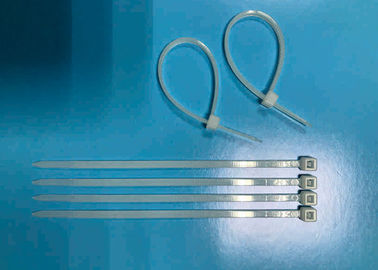 satın al Kendinden Kilitli Naylon Kablo Bağları Siyah Beyaz Poliamid 66 Genişlik 2.5mm Uzunluk 100mm 4 inç online manufacture