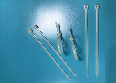 satın al Gıda Torbaları Sızdırmazlığı İçin Doğal Renkli Naylon Kablo Bağları 18 Lb Çekme Mukavemeti online manufacture