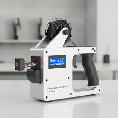 satın al Çalışma Hızı 0.7S Otomatik Kablo Bağlama Aracı Düzenlenebilir Toplu Sıklık 20N 80N Bağlama Kalınlığı 11mm Kablo Yönetim Cihazı online manufacture