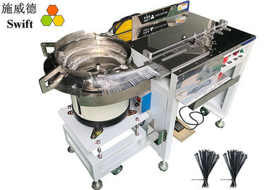 satın al Naylon Zip Kravatlar İçin Otomatik Plastik Kravat Makinesi Masaüstü SWT25100D 0.8S Hız online manufacture