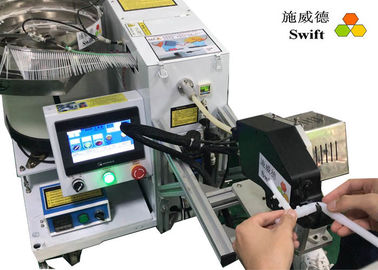 satın al Gıda Silikon Tüpler İçin Eller Serbest Hızlı Paket Otomatik Kablo Bağı Parçalama Makinesi online manufacture
