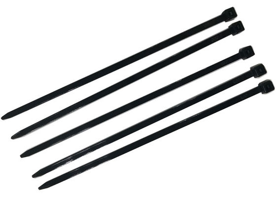 satın al Siyah Normal Naylon Zip Kravatlar 3.6 * 150mm Yüksek Sıcaklık Malzeme Polyamaid 66 online manufacture