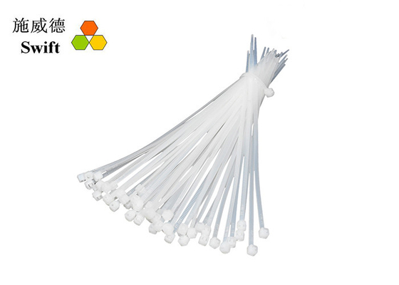 satın al Beyaz Naylon Kablo Bağları 2.5*120mm 8kg Çekme Dayanımı UL RoHS Sertifikası online manufacture