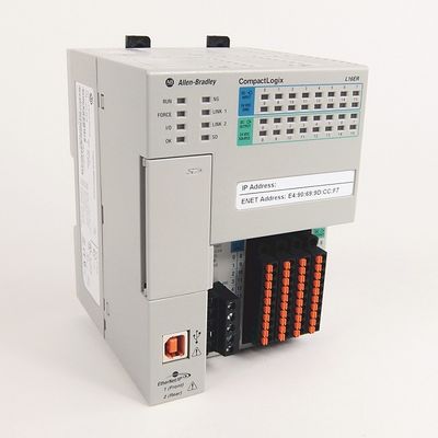 24 V DC 1769-L16ER-BB1B Allen Bradley, Compactlogix 384KB DI/O Denetleyicili